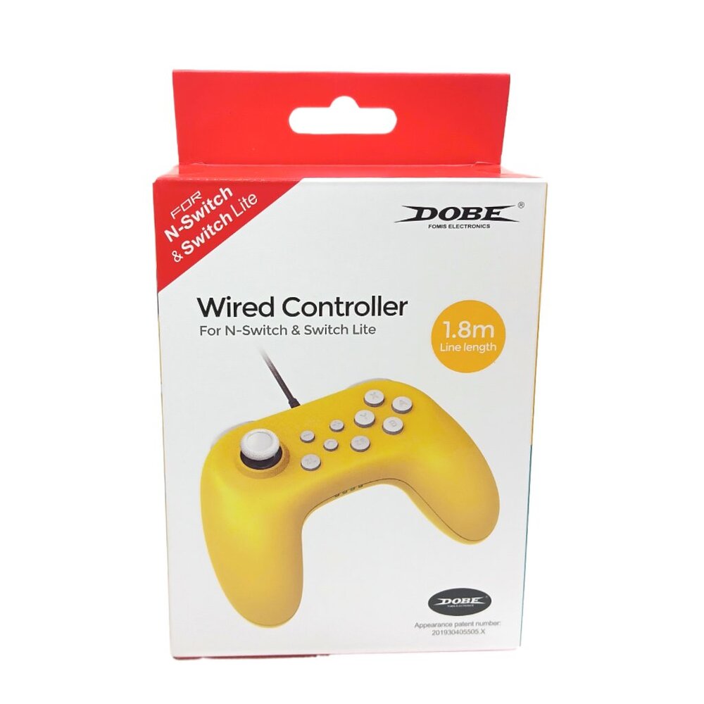 Dobe Wired Controller For N-Switch & Switch Lite 1.8 m Turquoise Nintendo Joypad